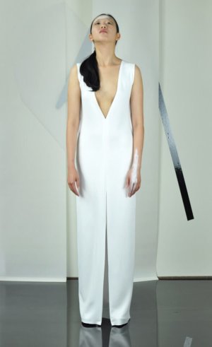 White Maxi Dress by Nah-Nu