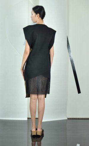 Black Minas Dress by Nah-Nu