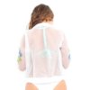 Embroidered Mesh Jacket by Malu Designs
