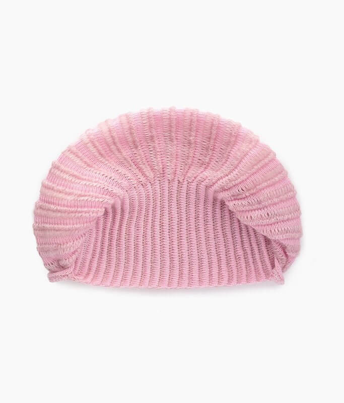 Pink Cauliflower Hat By Mimoods Knits