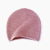 Light Pink Knit Beanie By Mimoods Knits