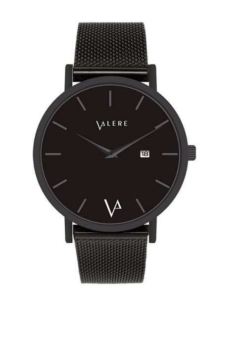 Novus Edition Matte Black Watch By Valere London