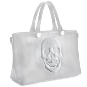 White Vegan Leather Handbag