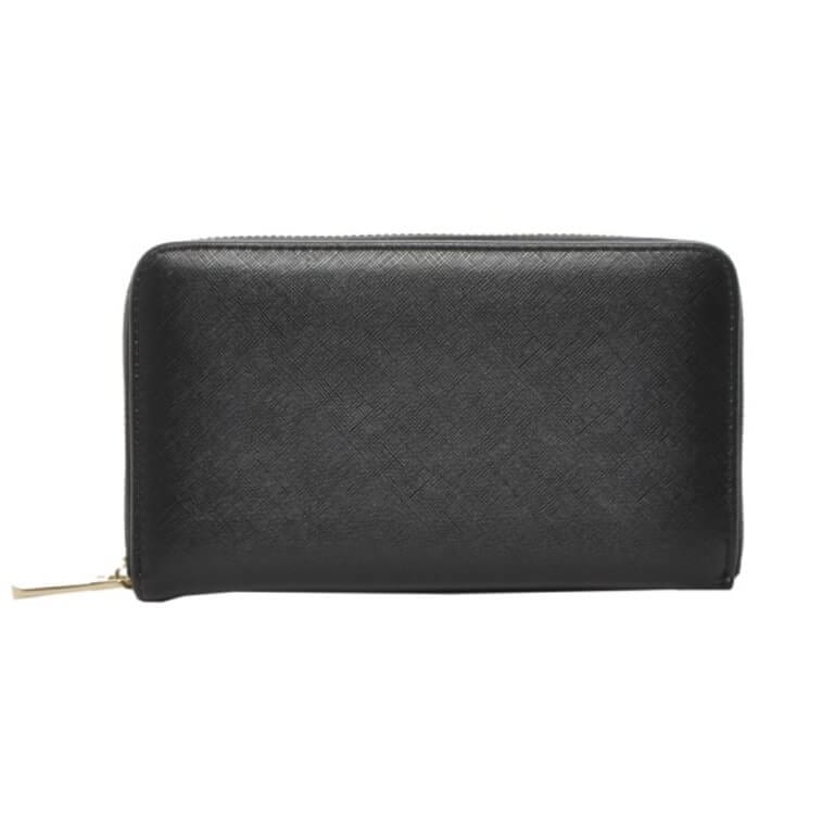 Black Vegan Leather Wallet