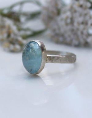 Aquamarine Topaz Ring