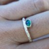 Opal Stone Silver Ring