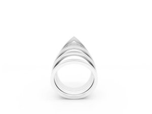 Duomo Sterling Silver Ring