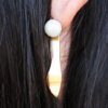 Velour Pearl Earrings