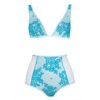 Melissa Turquoise High Waisted Knickers
