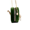 Jirafa Green Velvet Bag