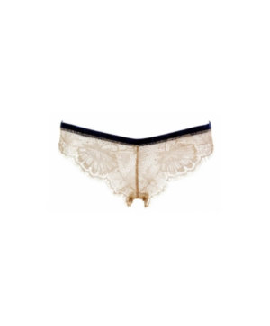 Gold lace knickers