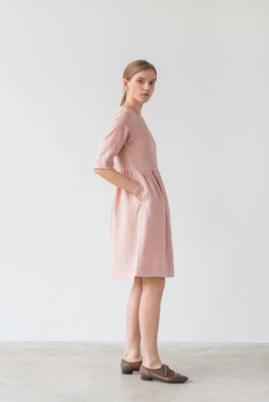 Colette Pink Loose Dress