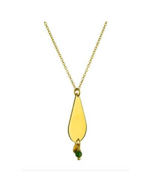 Boho Drop Necklace - gold