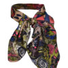 persian print vegan neck scarf