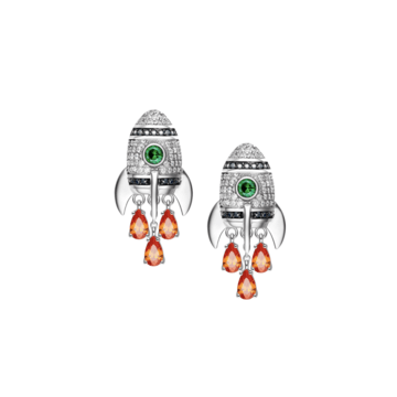 Mini Rocket Earrings
