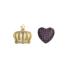 Royal love earrings