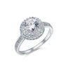Round Diamond Engagement Ring.