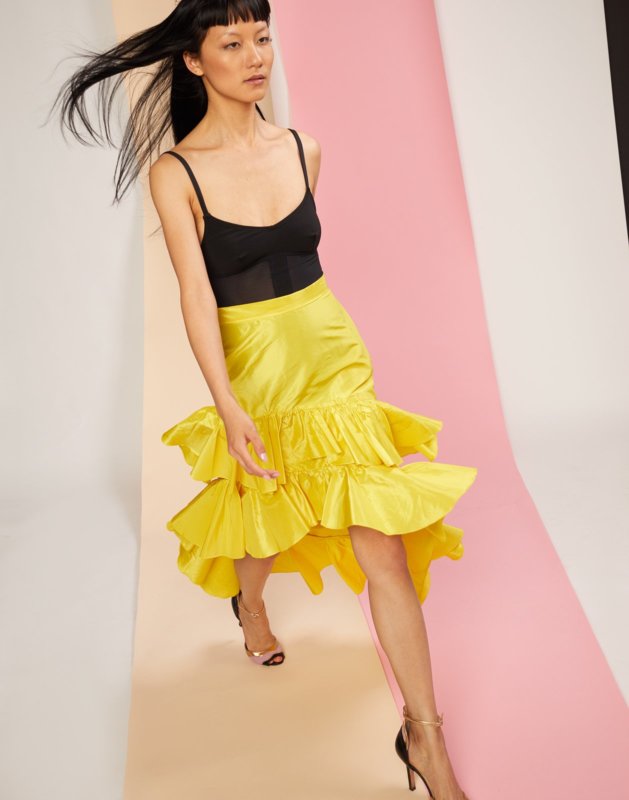 Yellow Skirt by Cynt