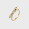Gold Pointed Ring