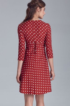 Red and White Polka Dress