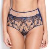 Abrielle Blue High Waisted Knickers