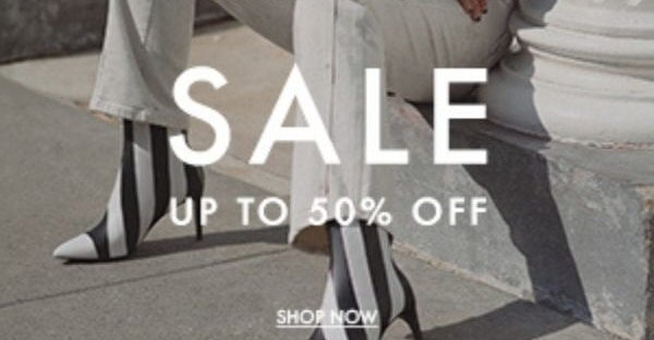 Charles and Keith Sale Banner