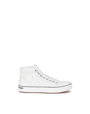 Stella McCartney White Canvas Hi-top Sneakers