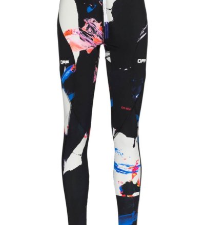 activewear OFF-WHITE | Active graphic print leggings |