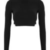 Orie monochrome cropped top. This style runs true to size.