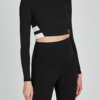 Orie monochrome cropped top.