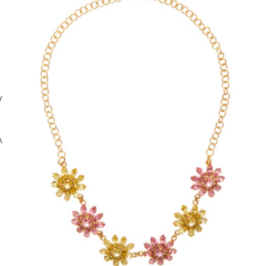 Summer jewellery ROSANTICA | Utopia Floral Crystal - Embellished Necklace