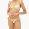 ZIMMERMANNBonita ruffled floral-print bikini