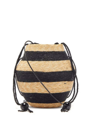 ELIURPI Striped mini cross-body bag