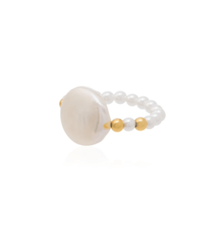 Anissa Kermiche pearl beaded ring