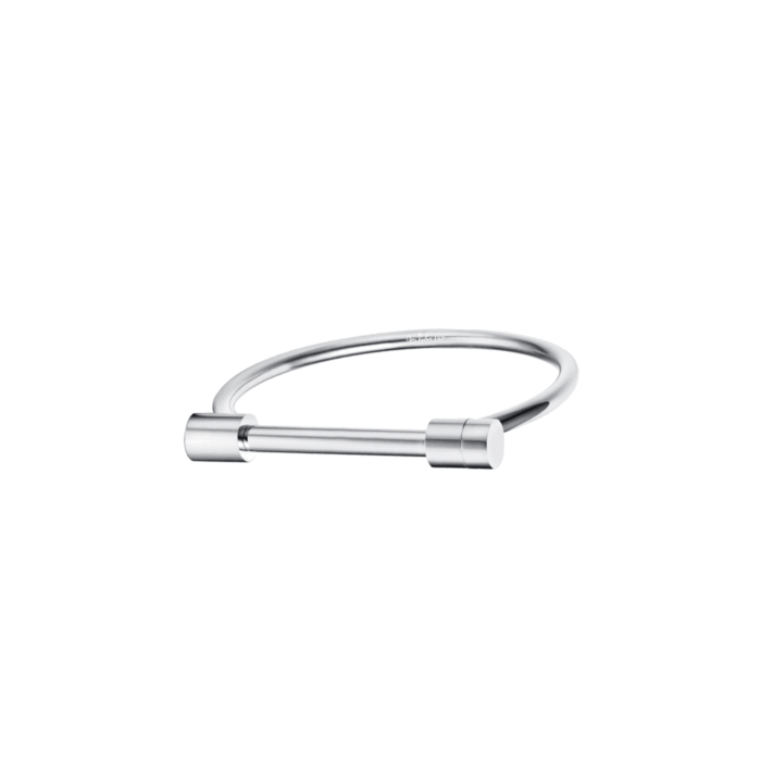 Opes Robur | Silver D Cuff Bracelet