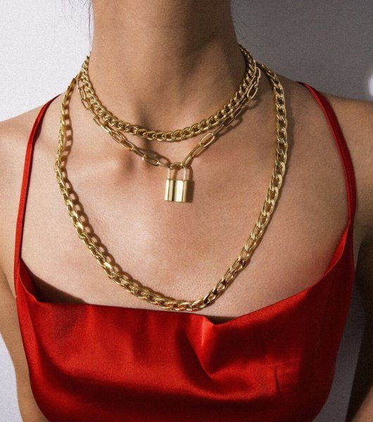 independent brands Opes Robur Gold Tripple Layer Chain