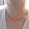 CHERISH LARGE OVAL LINK CHAIN NECKLACE