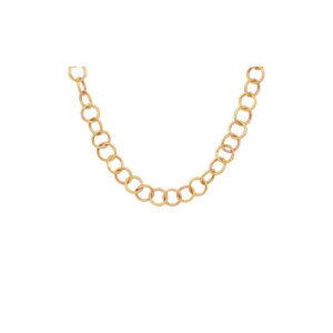 Eternity Round Link Chain Necklace