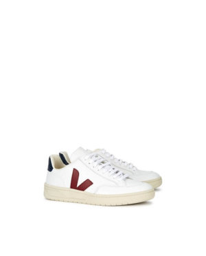  VEJA V-12 white leather sneakers