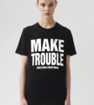 MAKE TROUBLE QUESTION EVERYTHING SHORT SLEEVES T-SHIRT