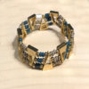 Aaliya elasticated bracelet, gold