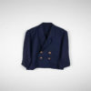 Ethically Made Navy Linen Suit