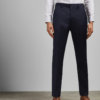 Debonair Plain Wool Slim Fit Trousers