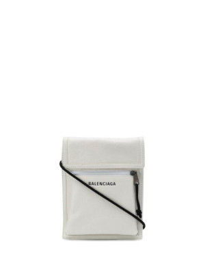 Balenciaga Explorer pouch crossbody bag - White