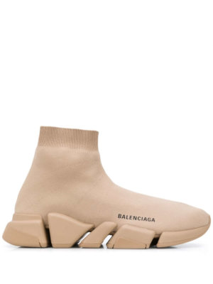 Balenciaga Speed.2 LT Knit Sole sock sneakers - Neutrals