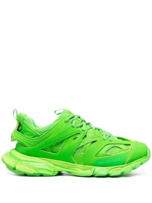 Balenciaga Track panelled sneakers - Green