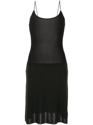 Chanel Pre-Owned sleeveless one-piece long dress - Black