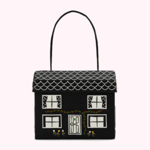 Black Lulu House Clutch Bag