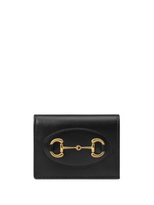 Gucci Gucci 1955 Horsebit card case - Black