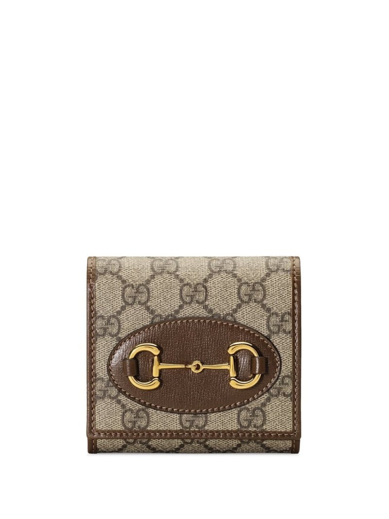 Gucci Gucci 1955 Horsebit medium wallet - Neutrals